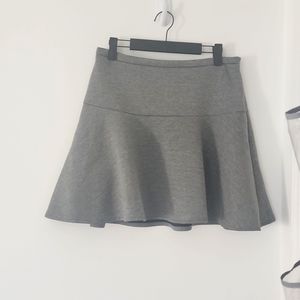 Merona grey circle skirt